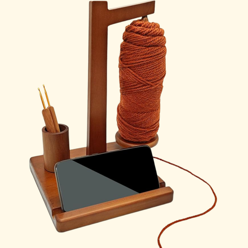 Wood Yarn Holder